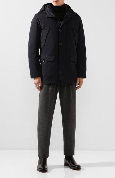 Шерстяные брюки GIORGIO ARMANI, арт. 9SGPP05M/T018Z, фото 2