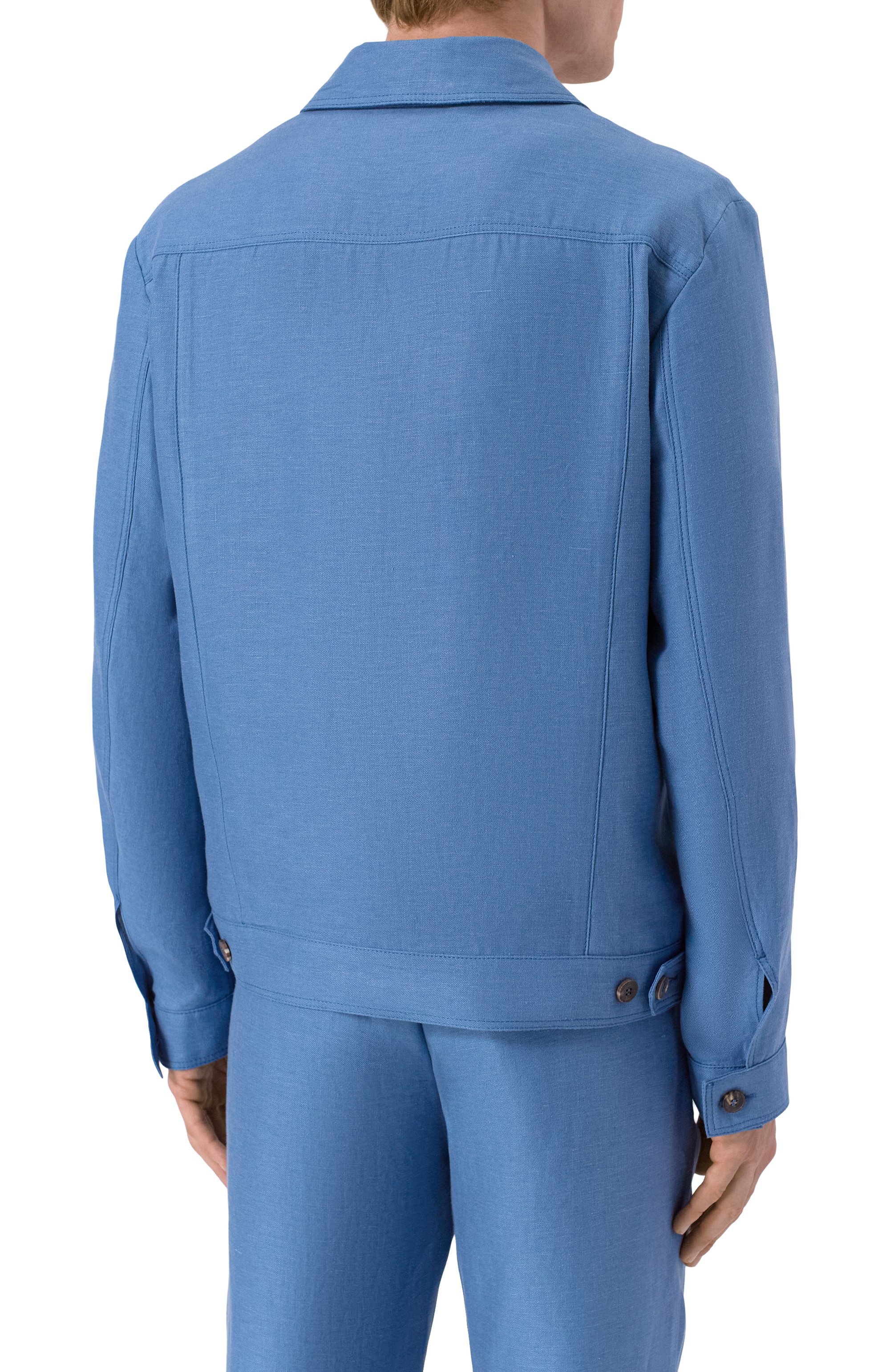 Куртка изо льна и шелка MVST, арт. M26.CSM.T403/TXAVI, фото 4