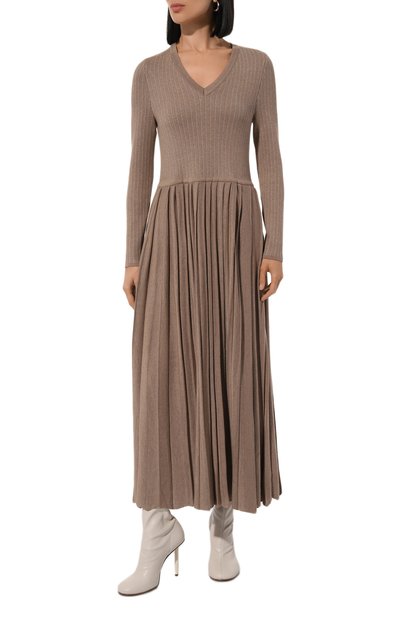 Платье из шелка и кашемира FREEAGE, арт. W25.DR113.6039.130, фото 3