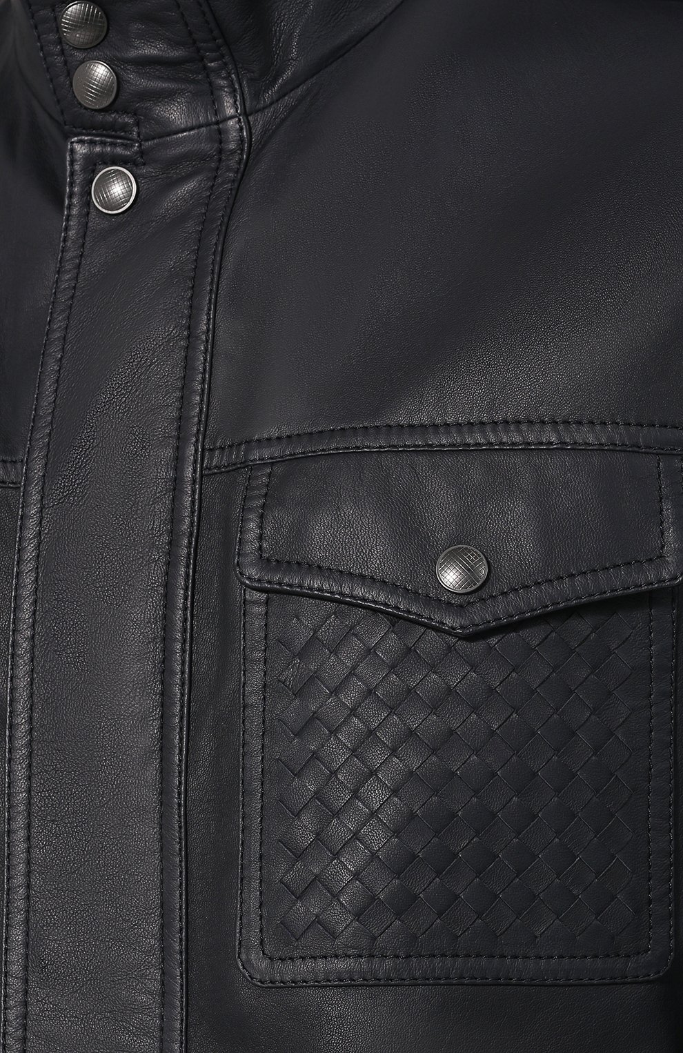 Кожаный френч на молнии с воротником-стойкой BOTTEGA VENETA, арт. 513660/VEPK0, фото 5