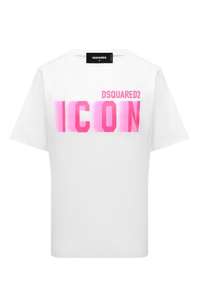 Женская хлопковая футболка DSQUARED2, арт. S80GC0066/S24668