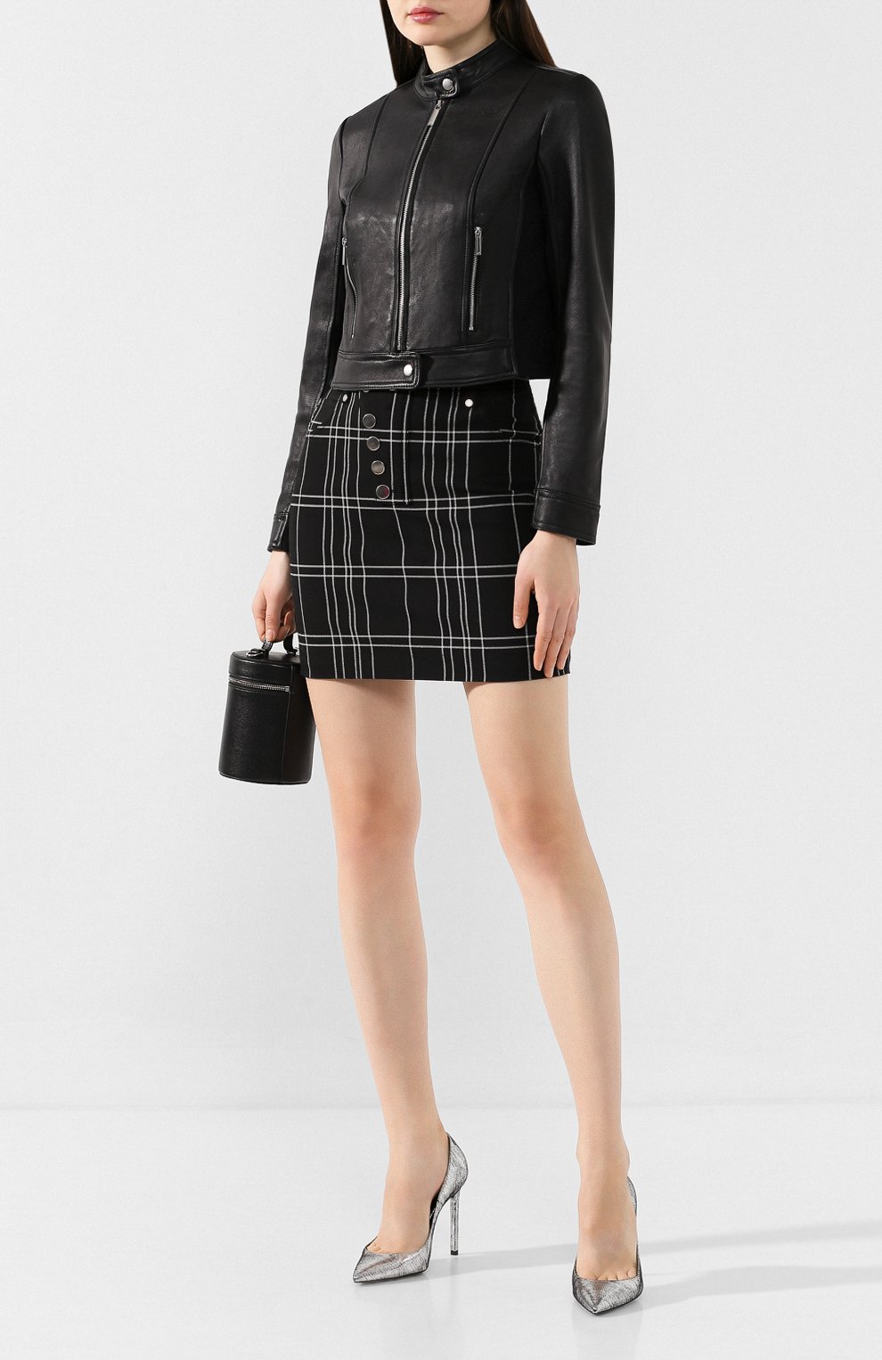 Куртка MICHAEL MICHAEL KORS черного цвета по цене 35250 руб., арт. MU92J0B8FX, фото 2 Куртка MICHAEL MICHAEL KORS, арт. MU92J0B8FX, фото 2