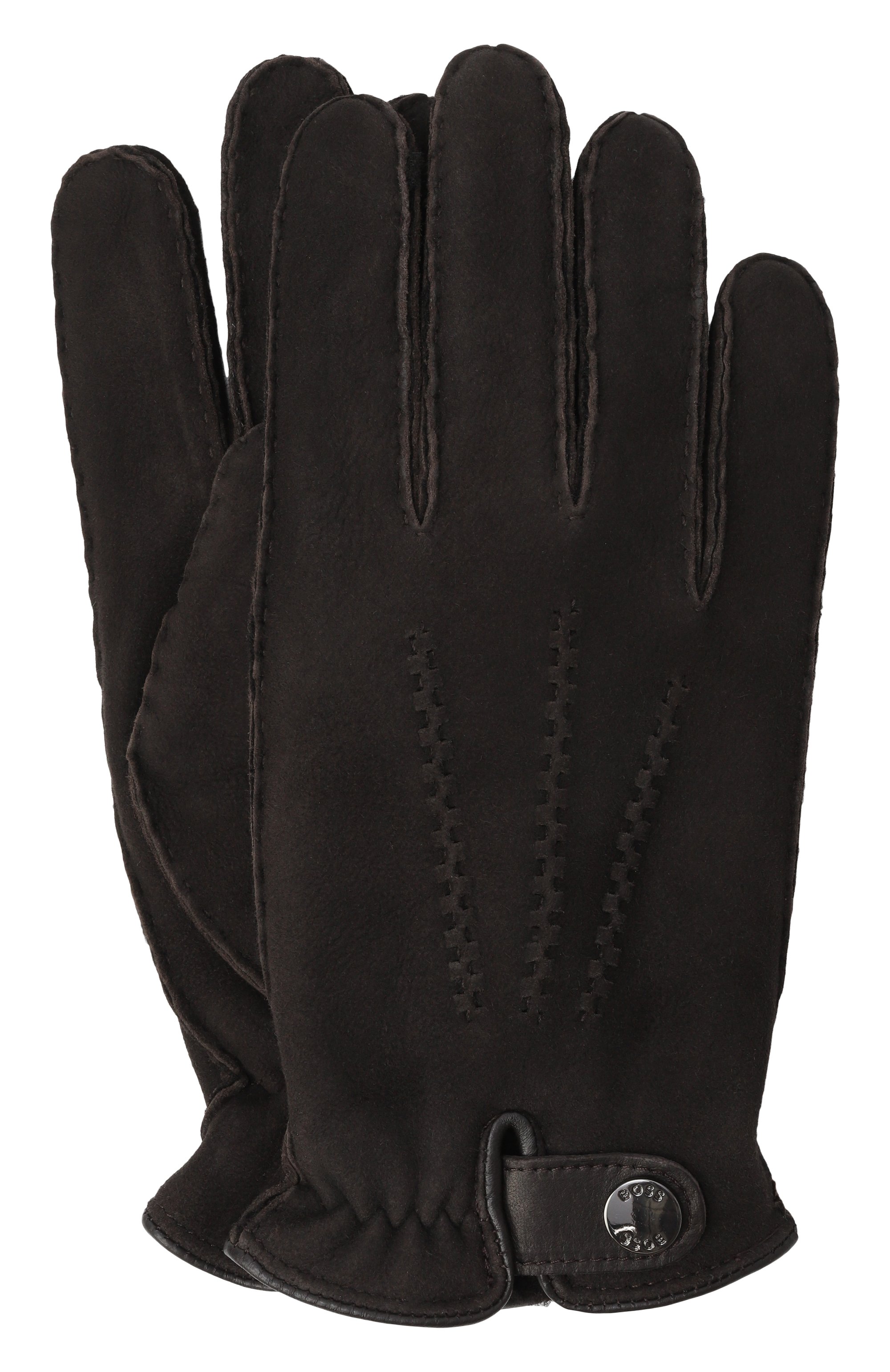 Замшевые перчатки BOSS, арт. 50526829, фото 1