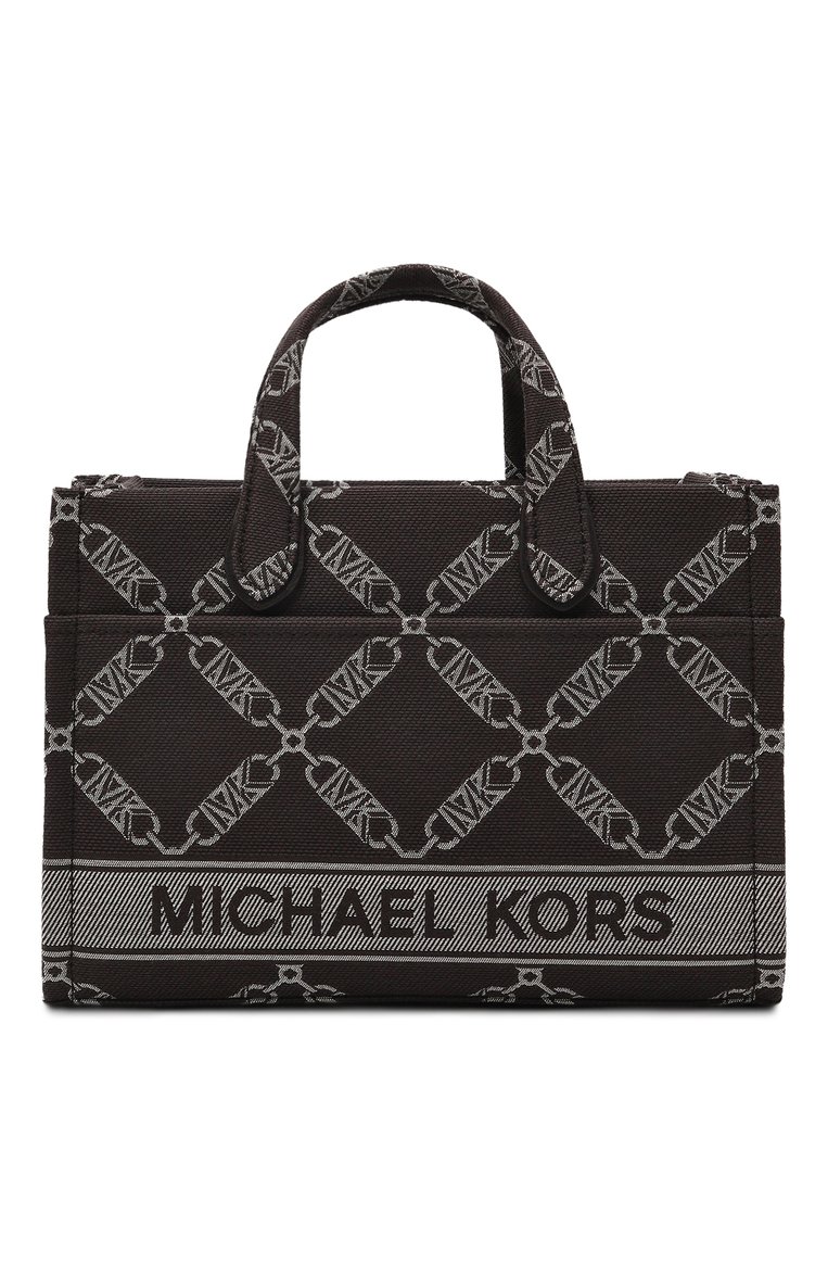 Женская темно-коричневая сумка-тоут gigi small MICHAEL MICHAEL KORS ...