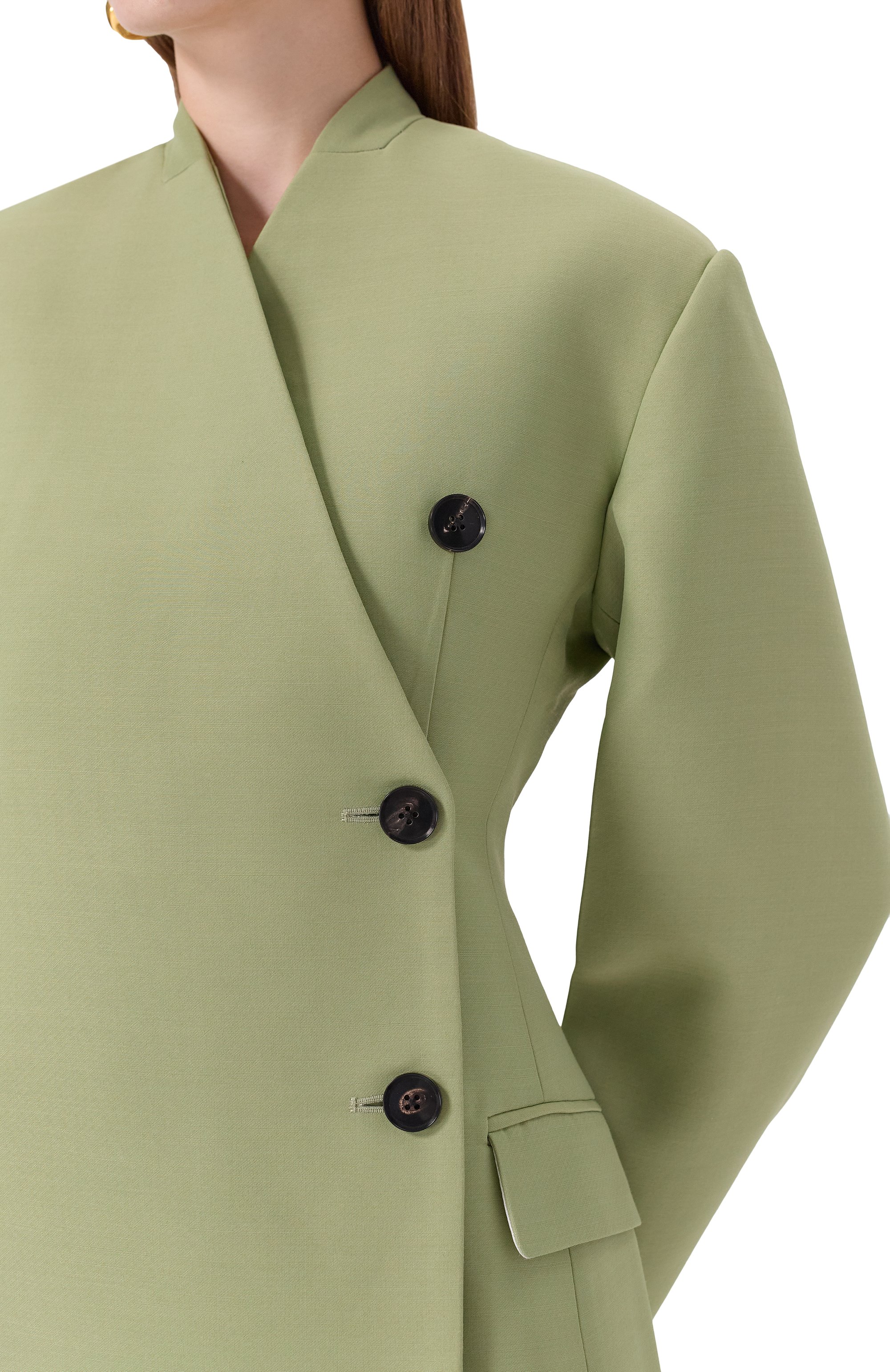 Жакет из вискозы и шерсти CO, арт. 6983HSF-PF25, фото 5