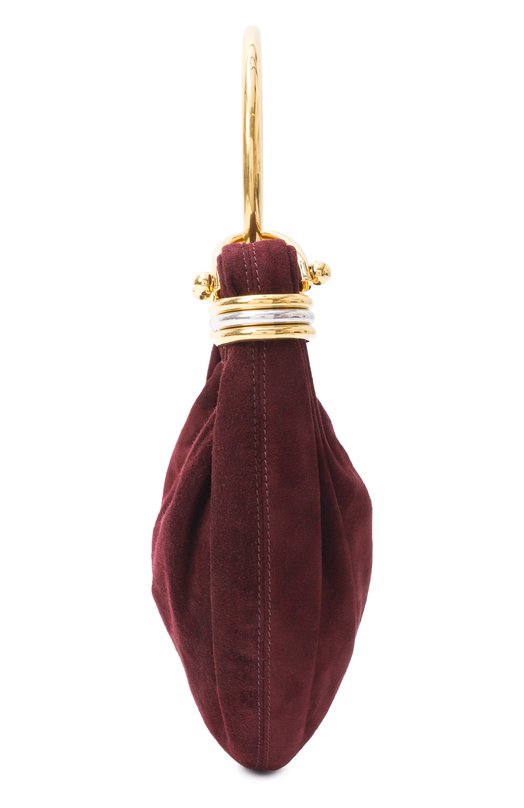 Сумка Bracelet small Chloé CH25US623P37 Бордовый  CH25US623P37 Фото 4