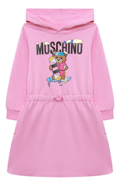 Хлопковое платье MOSCHINO, арт. HDV0BY/LDA22/4A-8A, фото 1