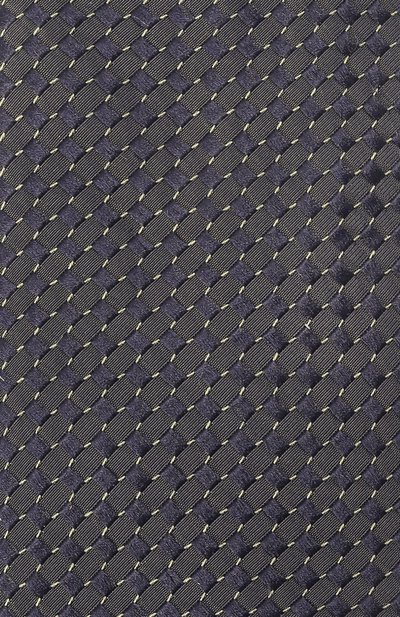 Галстук из шелка и хлопка CANALI, арт. 18/HJ04179, фото 4