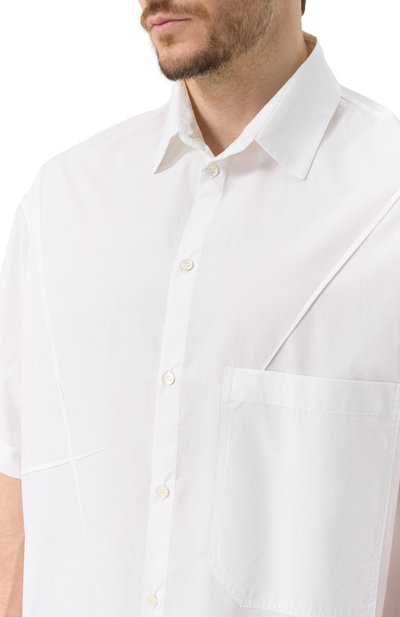 Хлопковая рубашка ISABEL BENENATO, арт. UW58S25, фото 5