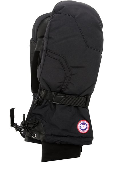 Пуховые варежки с логотипом бренда CANADA GOOSE, арт. 5158M, фото 1