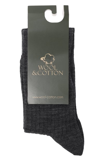 Шерстяные носки WOOL AND COTTON, арт. NNRU-R03