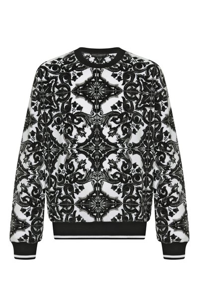 Мужской хлопковый свитшот DOLCE & GABBANA, арт. G9AHST/HJMP9