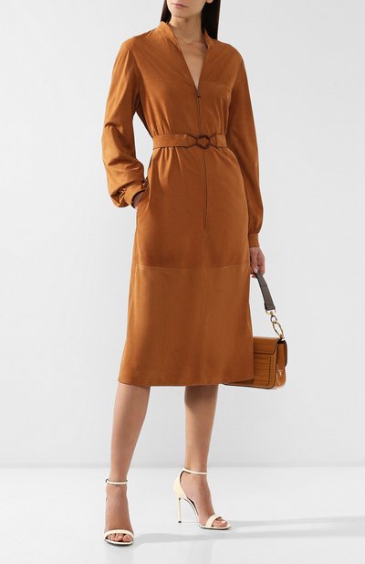 Кожаное платье LORO PIANA, арт. FAI6923, фото 2