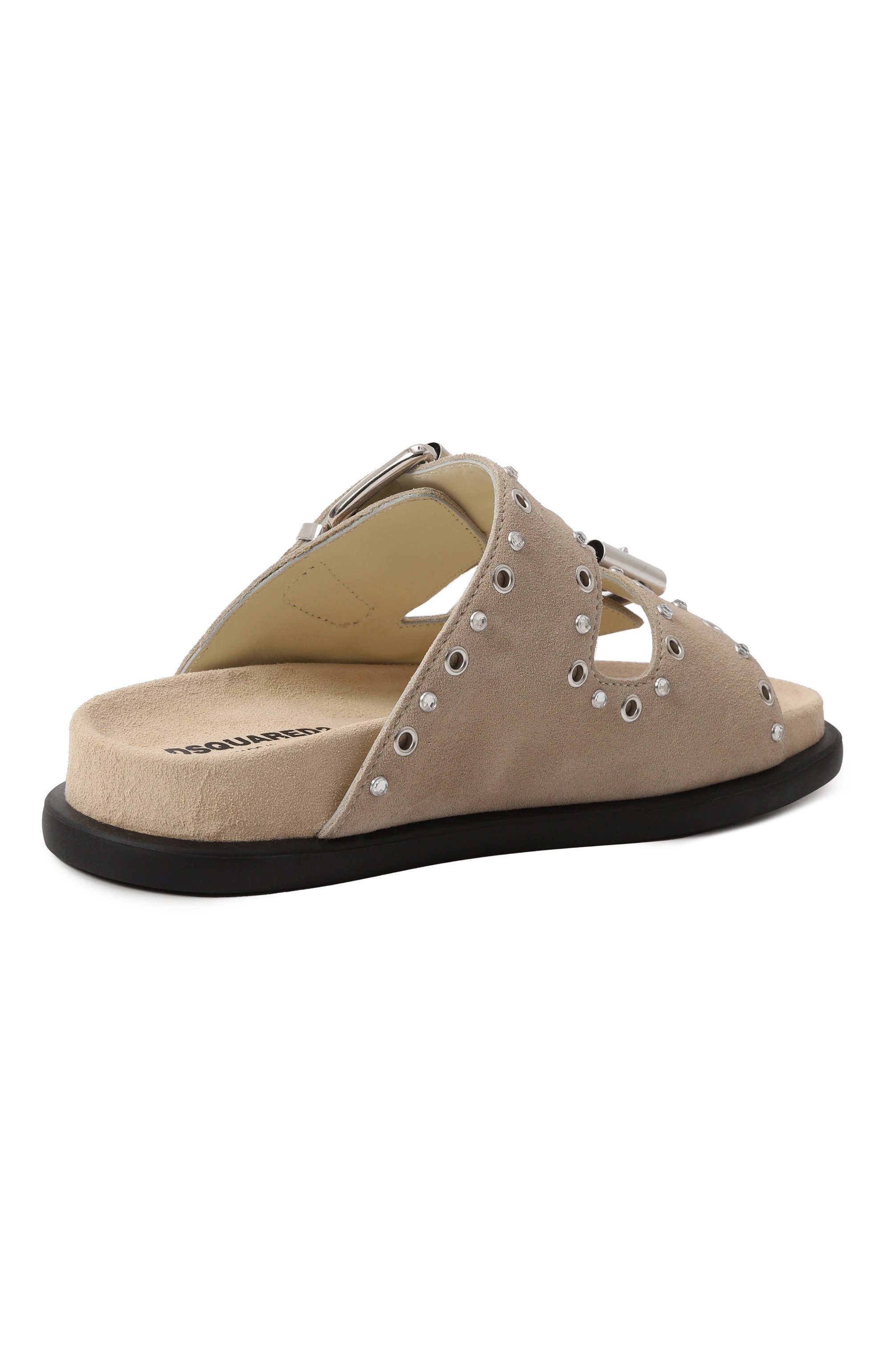 Замшевые шлепанцы DSQUARED2, арт. 80187/VAR1/36-40, фото 3