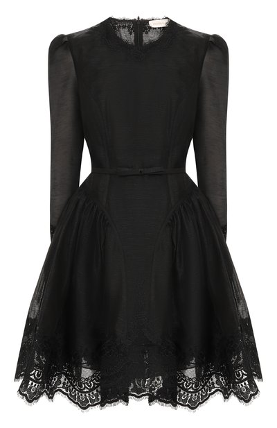 Женское платье изо льна и шелка ZIMMERMANN, арт. 5241DF251