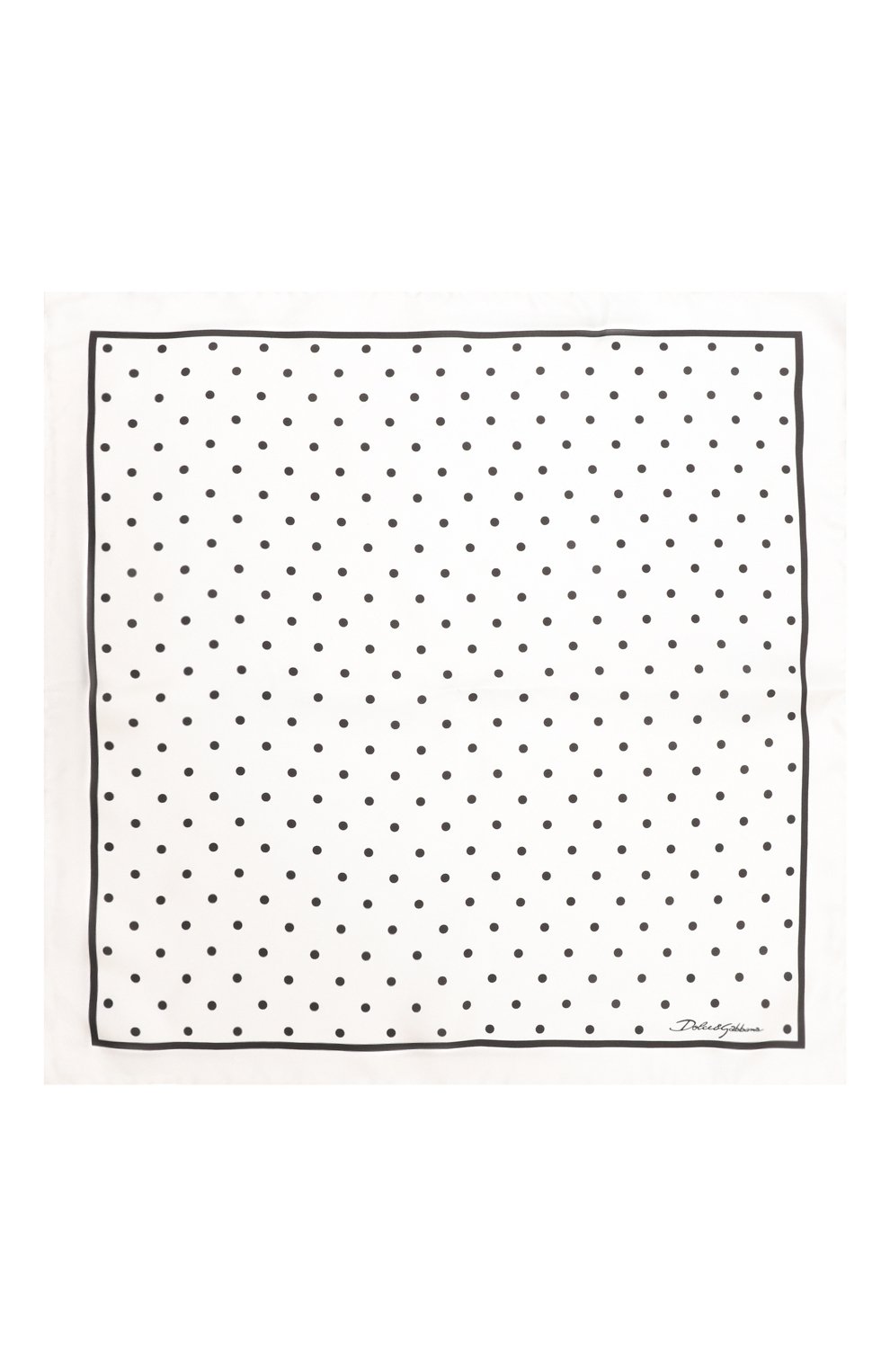Шелковый платок DOLCE & GABBANA, арт. FN093R/GDCLA, фото 4