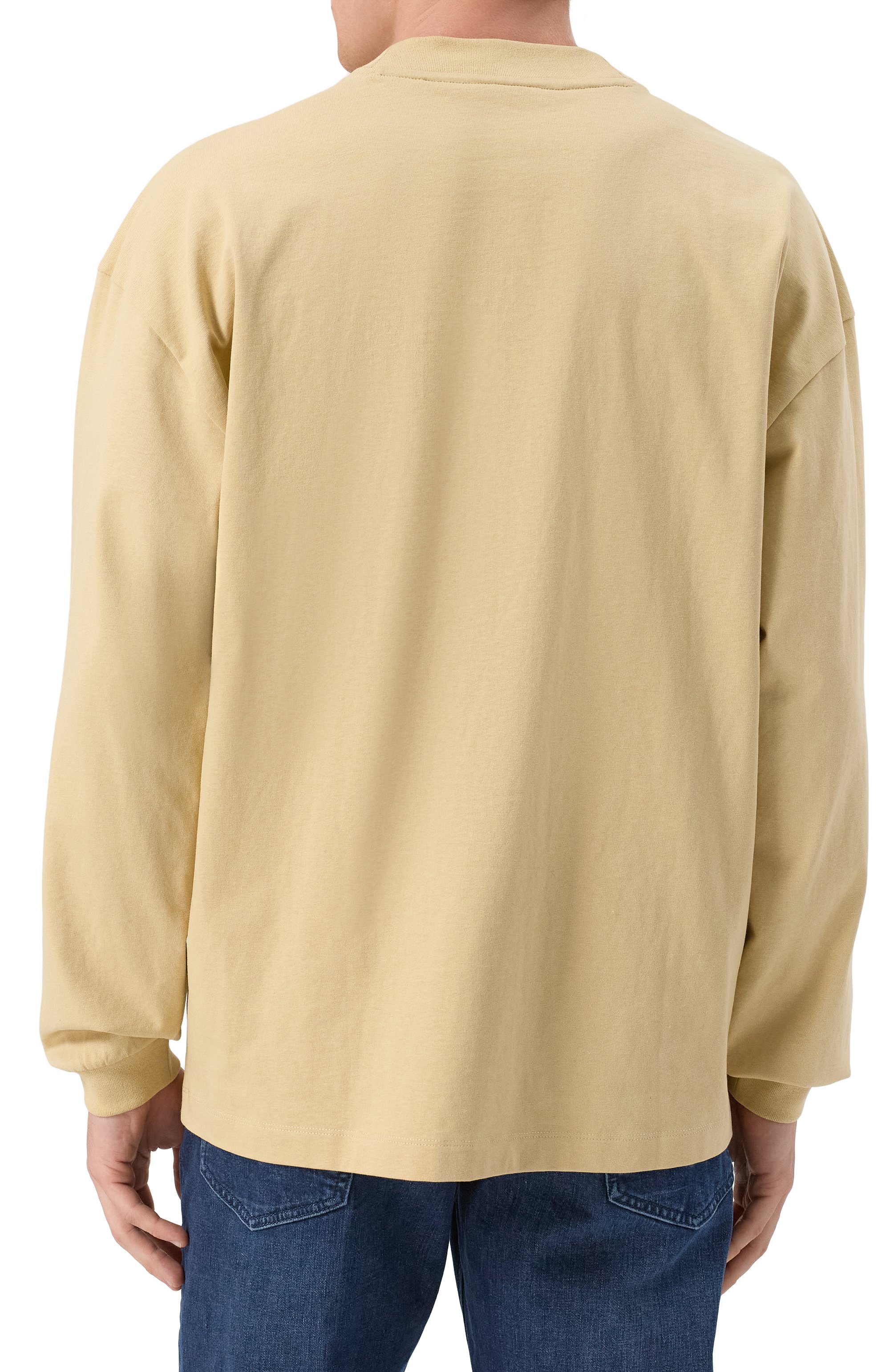 Хлопковый лонгслив HUGO, арт. 50511029, фото 4