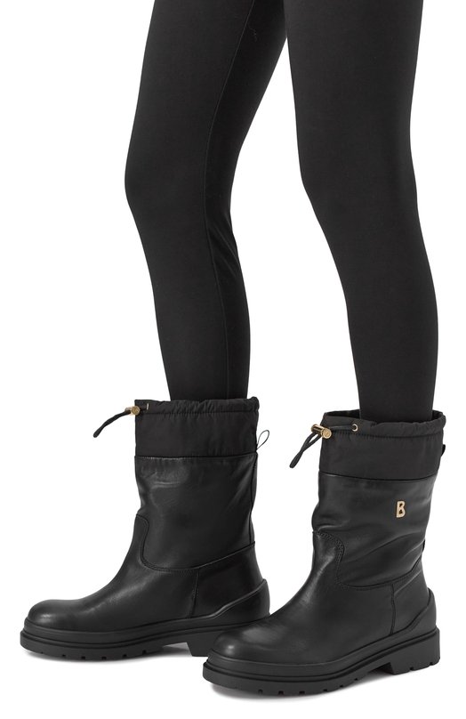 Кожаные полусапоги St. Moritz Bogner 22546583 Чёрный  22546583 Фото 2