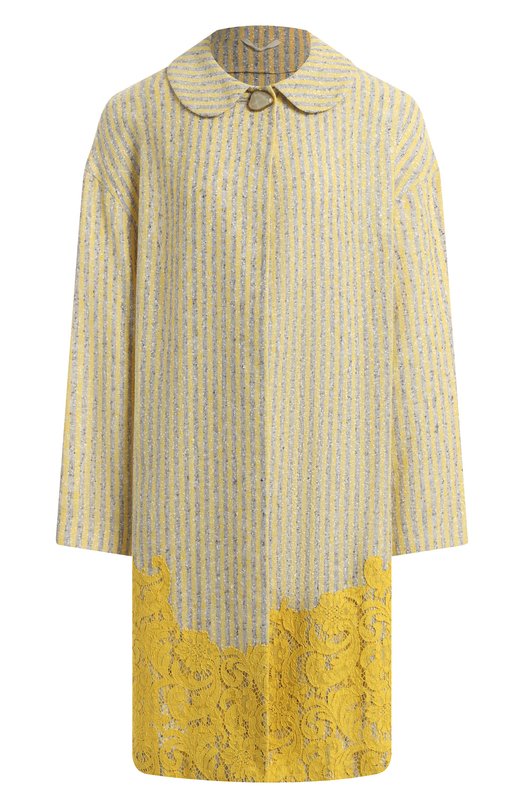 

Льняное пальто Kiton, Жёлтый