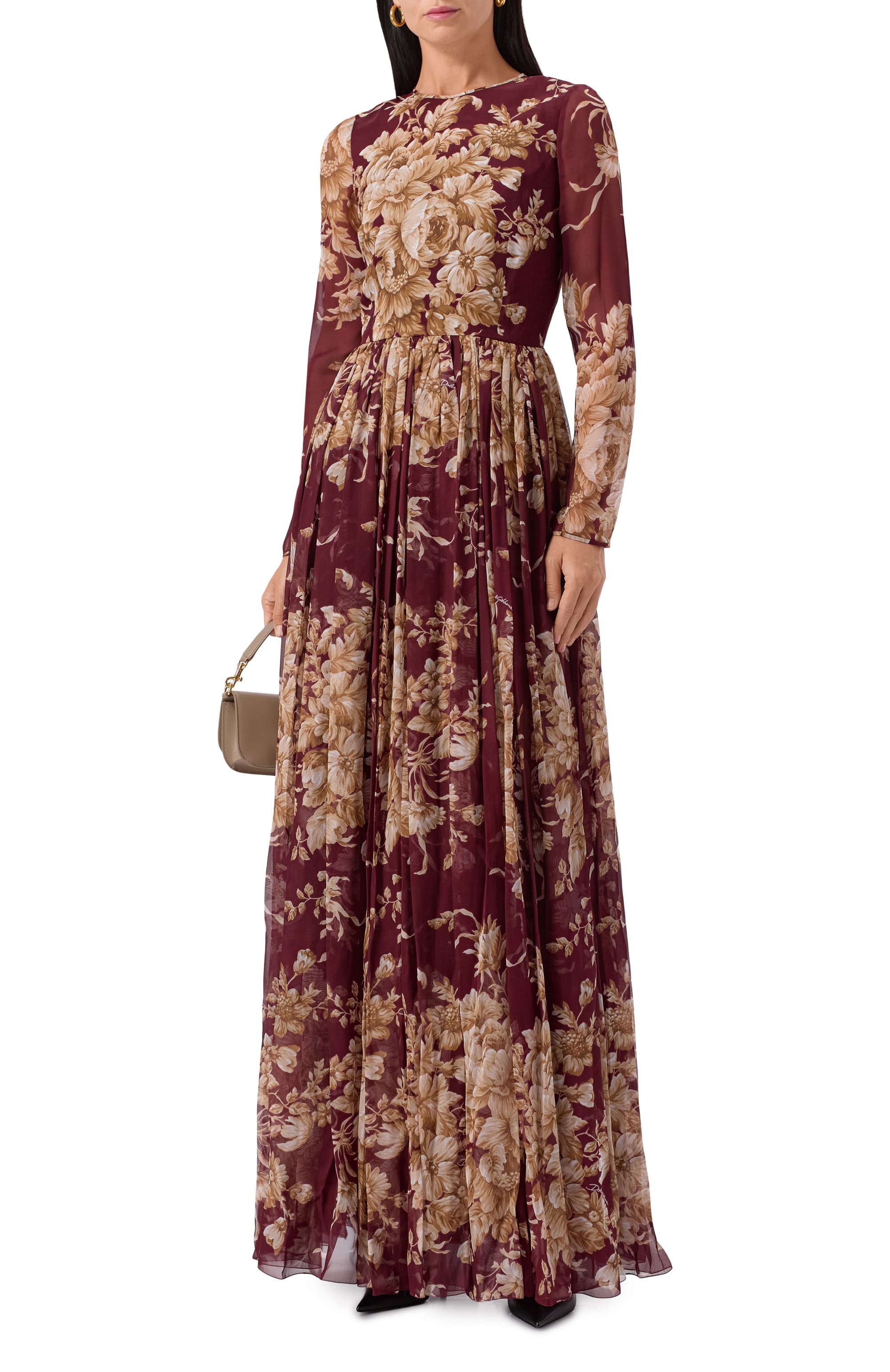 Шелковое платье DOLCE & GABBANA, арт. F6XG1T/IS1Z0, фото 2