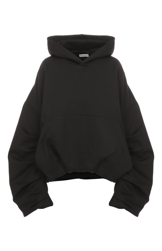 Хлопковое худи Dries Van Noten 011128-2611-900 Чёрный 011128-2611-900