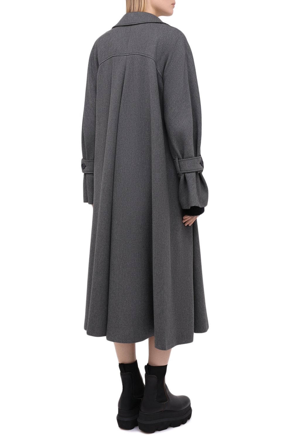 Пальто из вискозы и шерсти KENZO, арт. FA62MA0345AL, фото 4