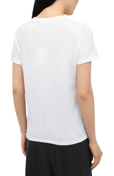 Хлопковая футболка THEORY белого цвета по цене 12600 руб., арт. K0324517, фото 4 Хлопковая футболка THEORY, арт. K0324517, фото 4