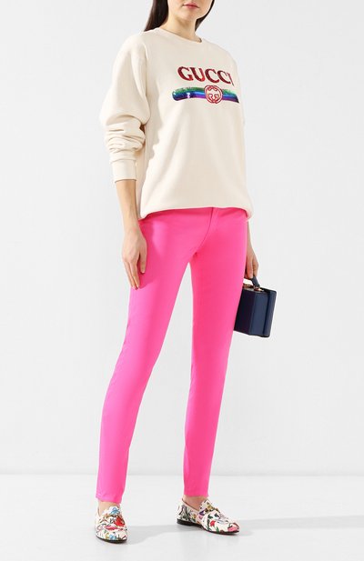 Джинсы прямого кроя GUCCI, арт. 502797/XDAHJ, фото 2