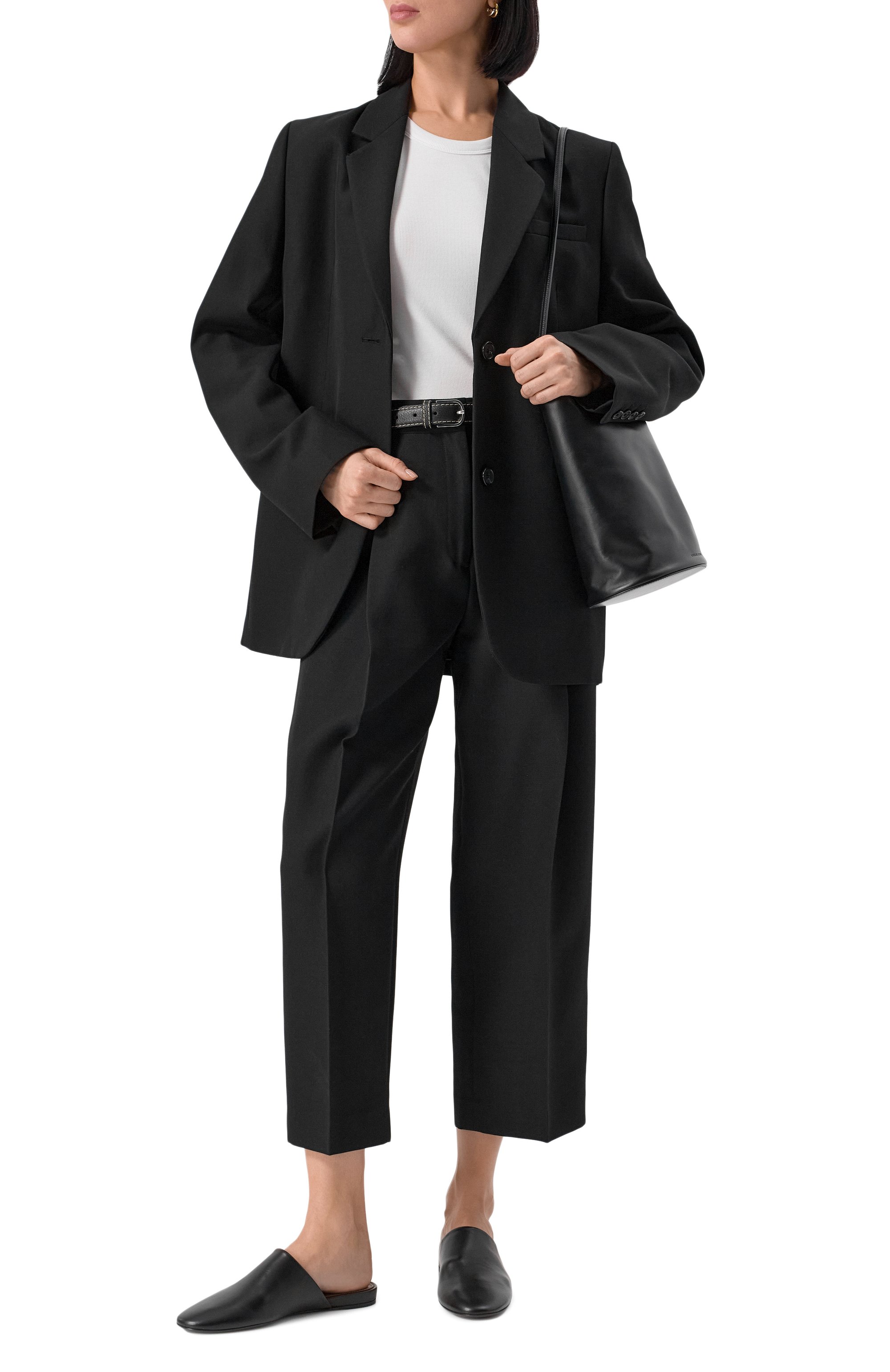 Хлопковая майка TOTEME белого цвета по цене 14050 руб., арт. 211-437-772, фото 2 Хлопковая майка TOTEME, арт. 211-437-772, фото 2