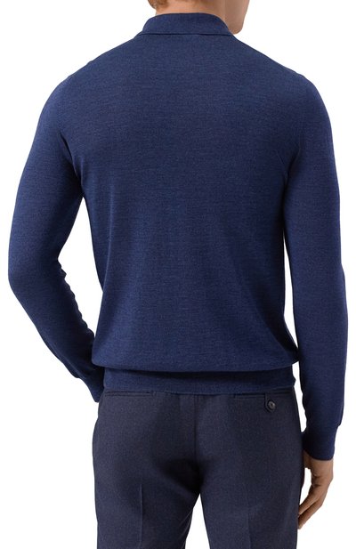 Поло из шерсти и шелка GRAN SASSO, арт. 57137/13190, фото 4