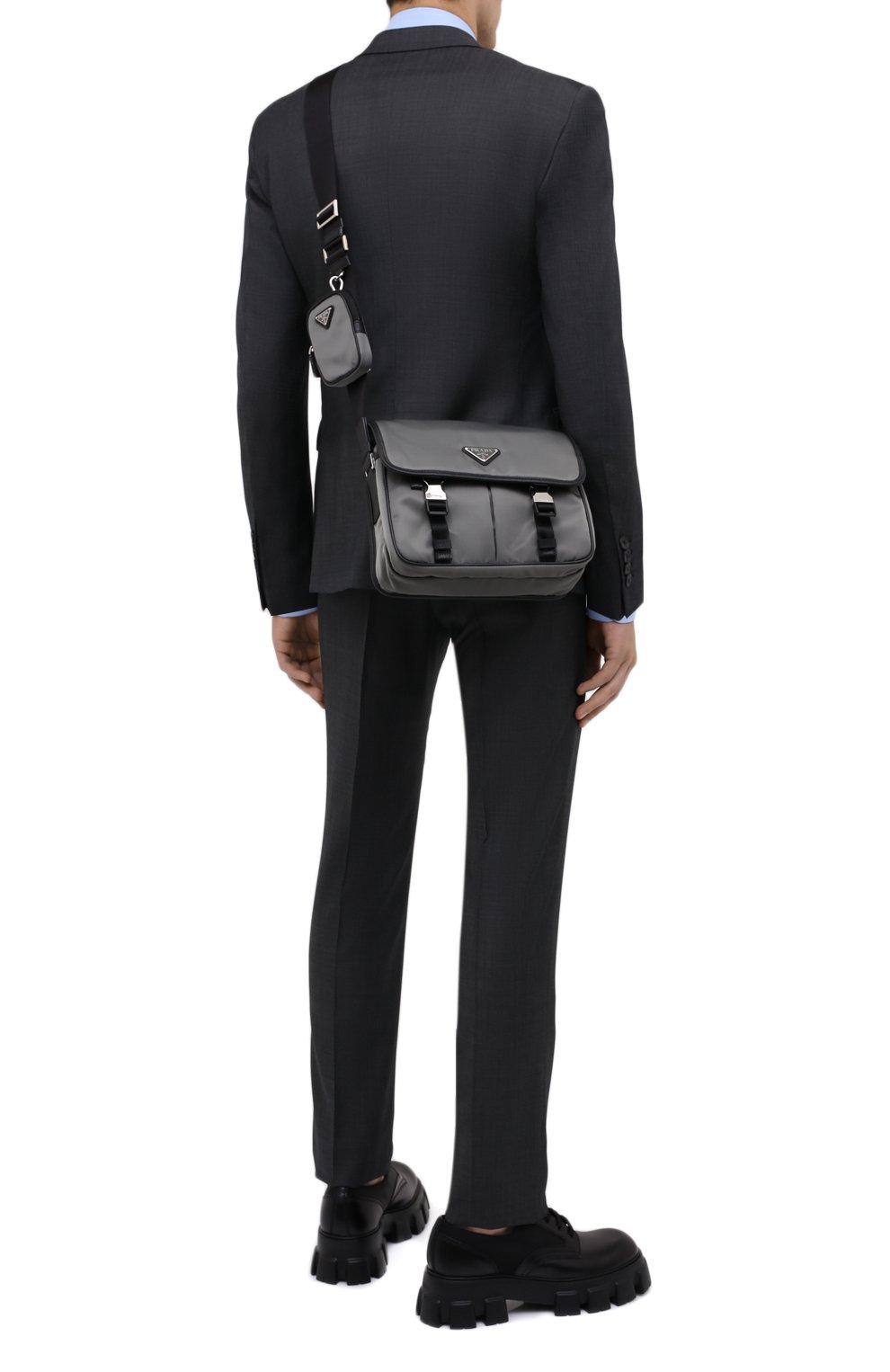 Комбинированная сумка PRADA, арт. 2VD769-064-F0H16-WLO, фото 2