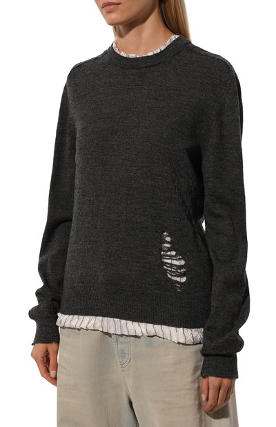 Шерстяной джемпер MAISON MARGIELA, арт. SI1HA0005/S17784, фото 3