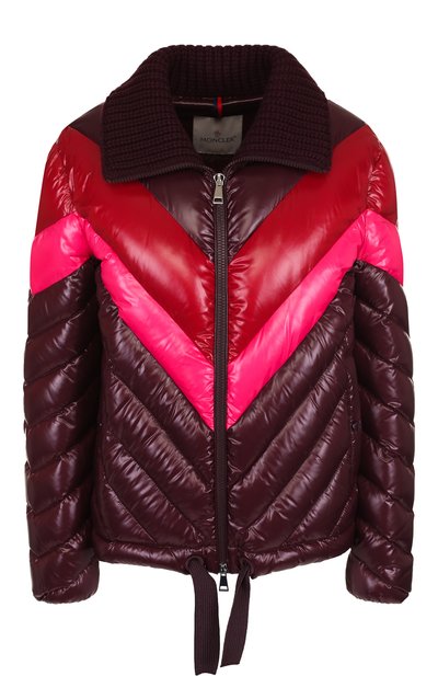 Женская стеганая куртка на молнии с карманами MONCLER, арт. D2-093-45340-85-68950