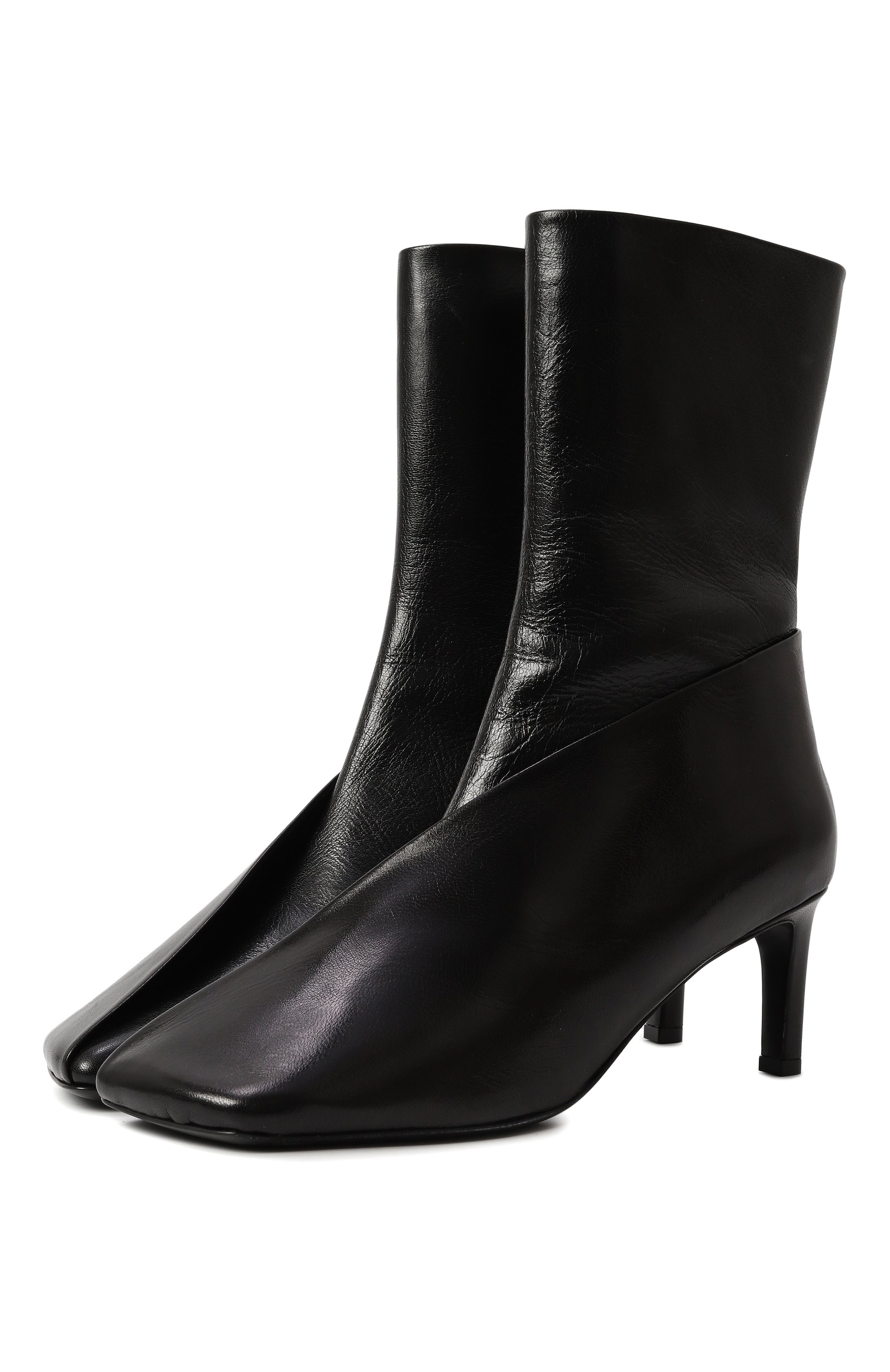 Кожаные ботильоны JIL SANDER, арт. J16WW0016-P4864, �фото 1