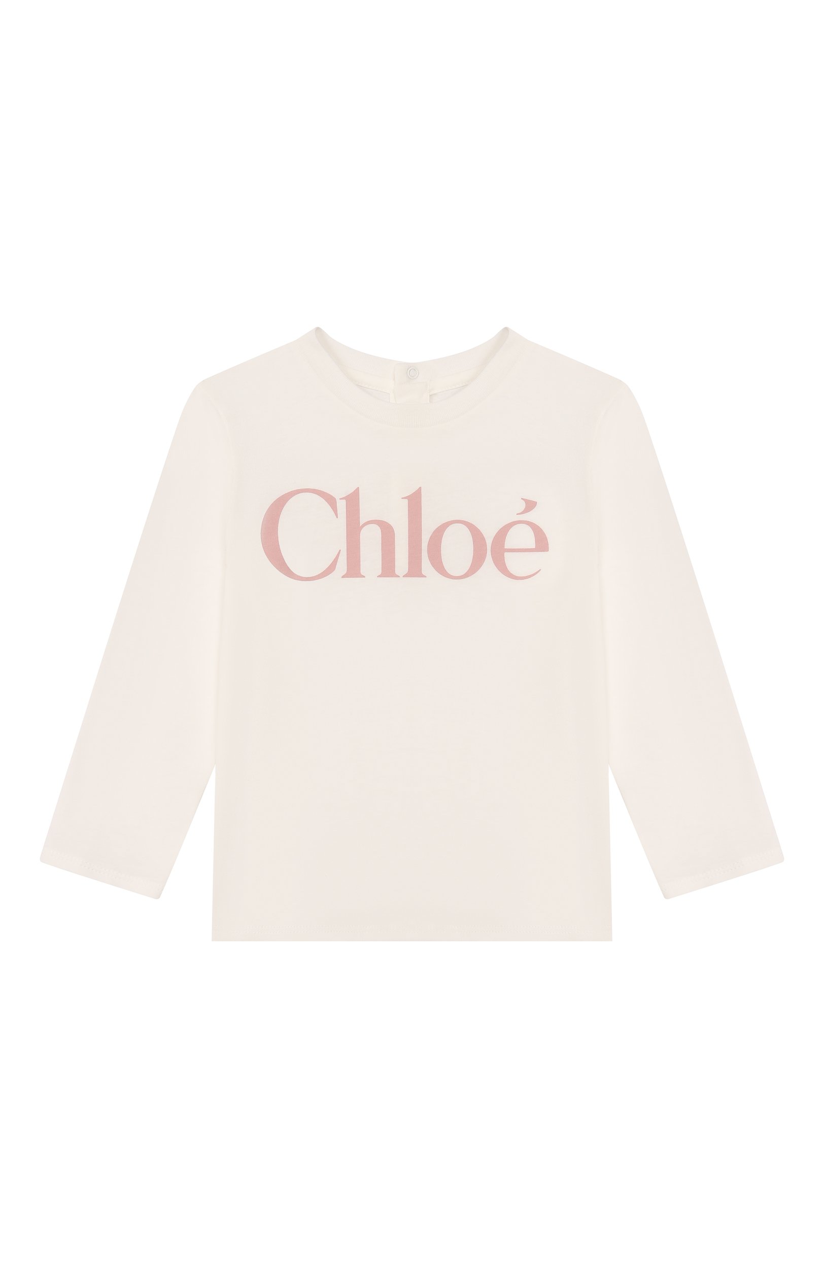 Хлопковый  лонгслив CHLOÉ, арт. C21362, фото 1