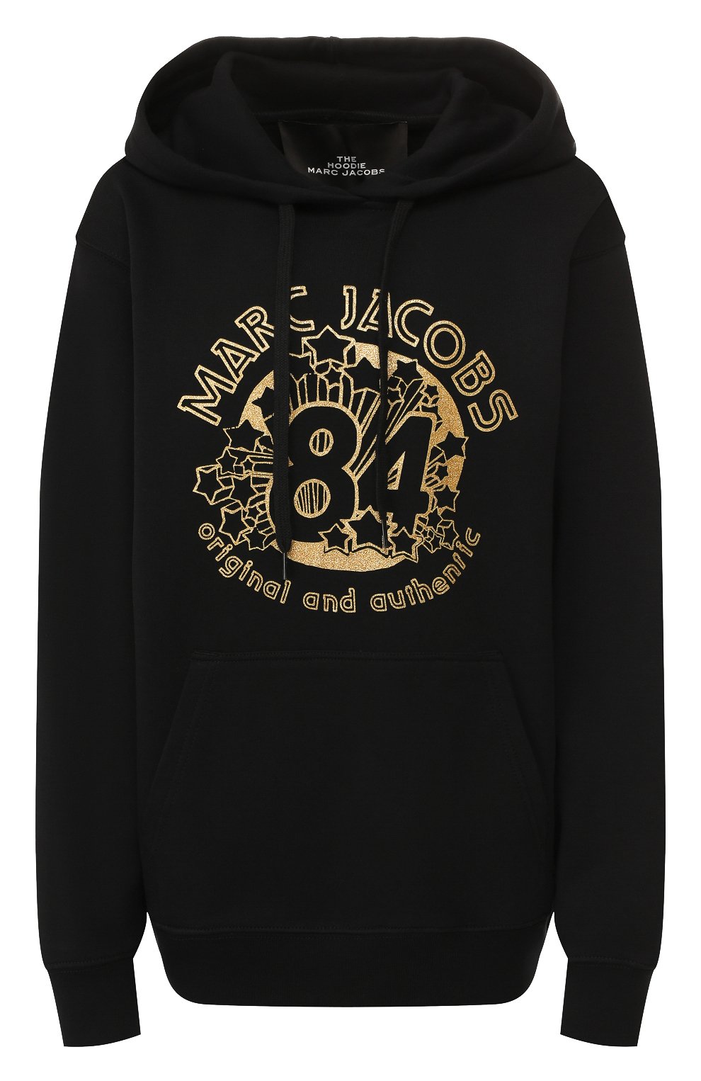 Хлопковое худи MARC JACOBS (THE) черного цвета по цене 18900 руб., арт. M4008471, фото 1 Хлопковое худи MARC JACOBS (THE), арт. M4008471, фото 1