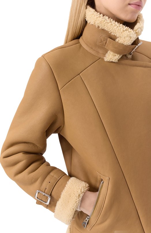 Дубленка из овчины Maslov WS250 Бежевый  WS250 Фото 5