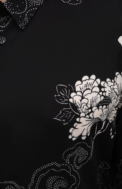 Рубашка из вискозы SAINT LAURENT, арт. 686551/Y2E95, фото 5