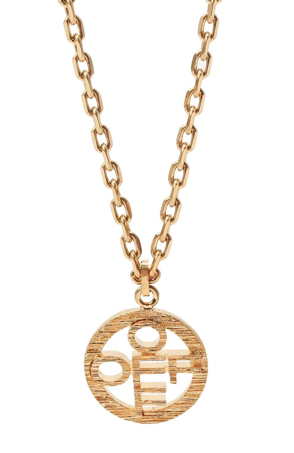 Цепь с кулоном OFF-WHITE, арт. 0M0B088R21MET0017600, фото 2