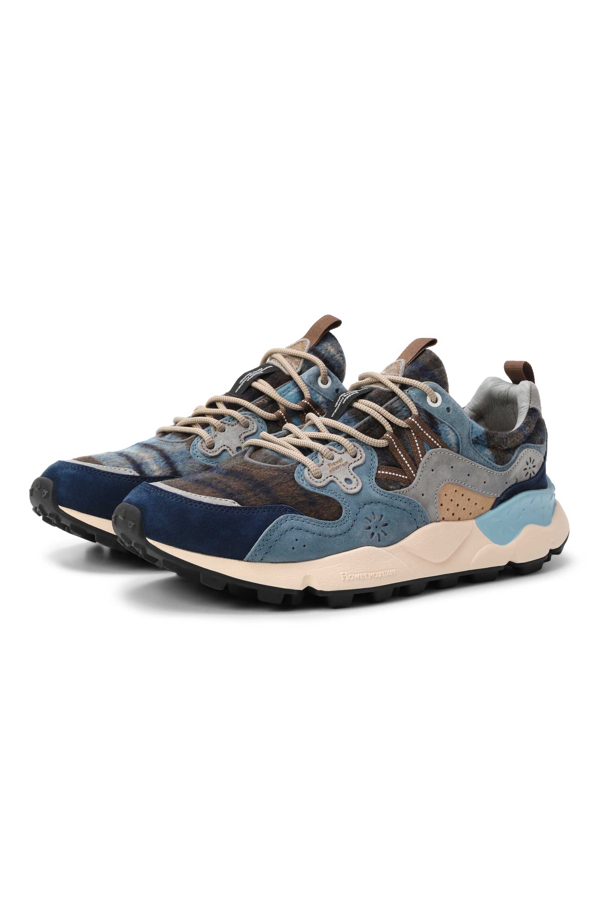 Комбинированные кроссовки yamano 3 FLOWER MOUNTAIN, арт. 2017816/52, фото 1