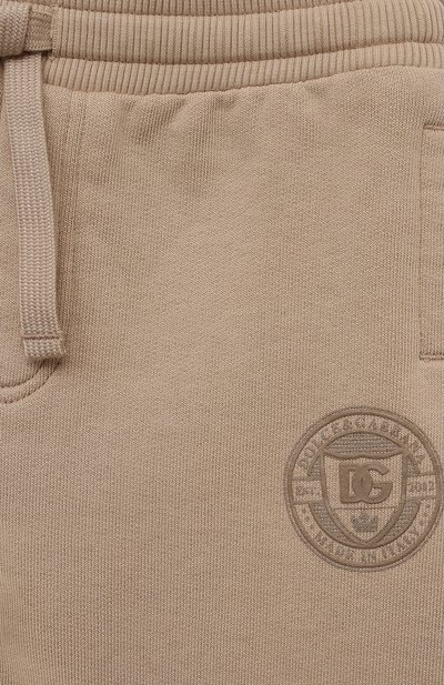 Хлопковые джоггеры DOLCE & GABBANA, арт. L1JPJH/G7NXD, фото 3