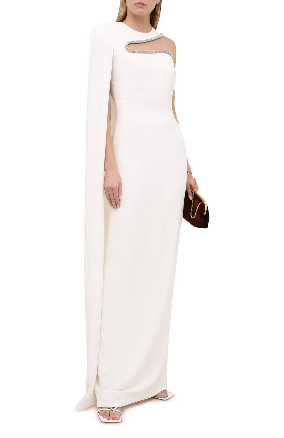 Платье STELLA MCCARTNEY белого цвета по цене 476500 руб., арт. 602003/SNA28, фото 2 Платье STELLA MCCARTNEY, арт. 602003/SNA28, фото 2