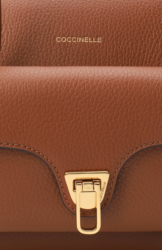 Сумка Double Beat small Coccinelle E1 T8A 18 02 01 Коричневый  E1 T8A 18 02 01 Фото 3