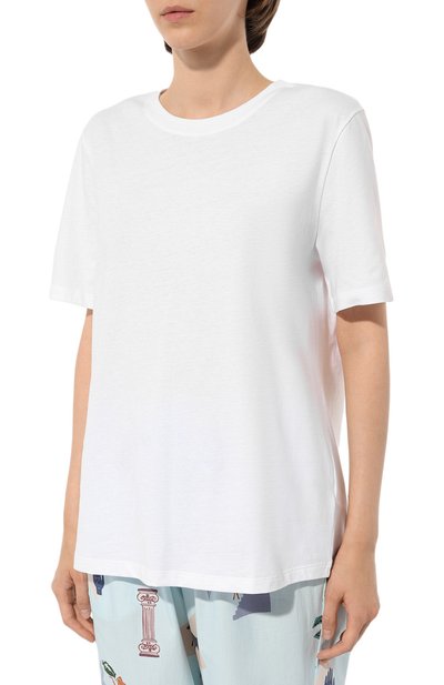 Хлопковая футболка HANRO, арт. 078662., фото 3