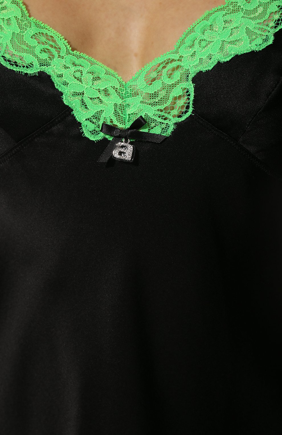 Шелковое платье ALEXANDERWANG.T, арт. 4WC2226165, фото 5