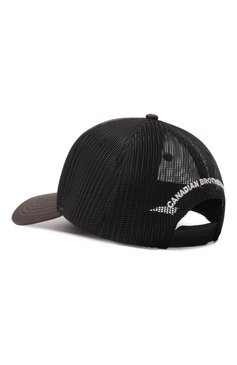 Мужская бейсболка DSQUARED2 коричневого цвета, арт. BCM0603/05C02694 | Фото 3 (Нос: Не проставлено; Материал: Синтетический материал, Хлопок, Текстиль)
