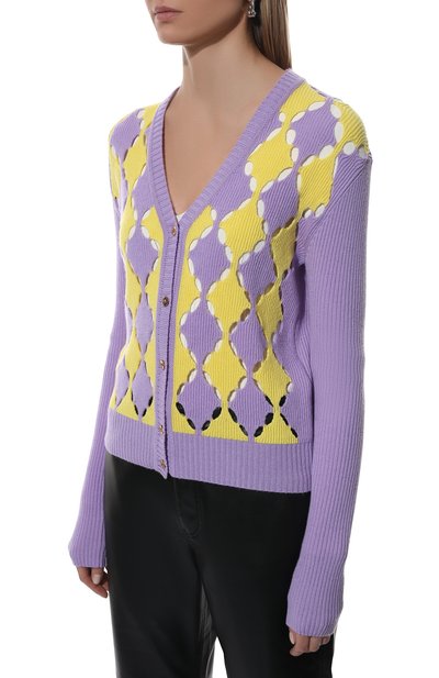Кашемировый кардиган VERSACE, арт. 1003286/1A02305, фото 3