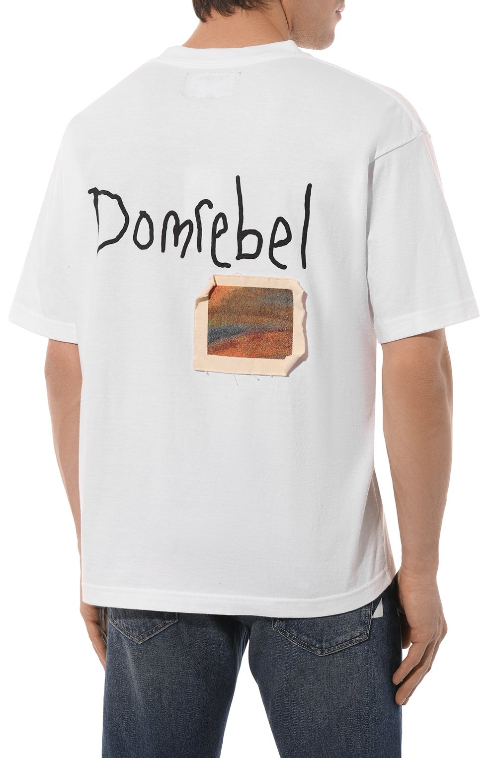Хлопковая футболка DOMREBEL, арт. B0RIS PATCH/T-SHIRT, фото 4
