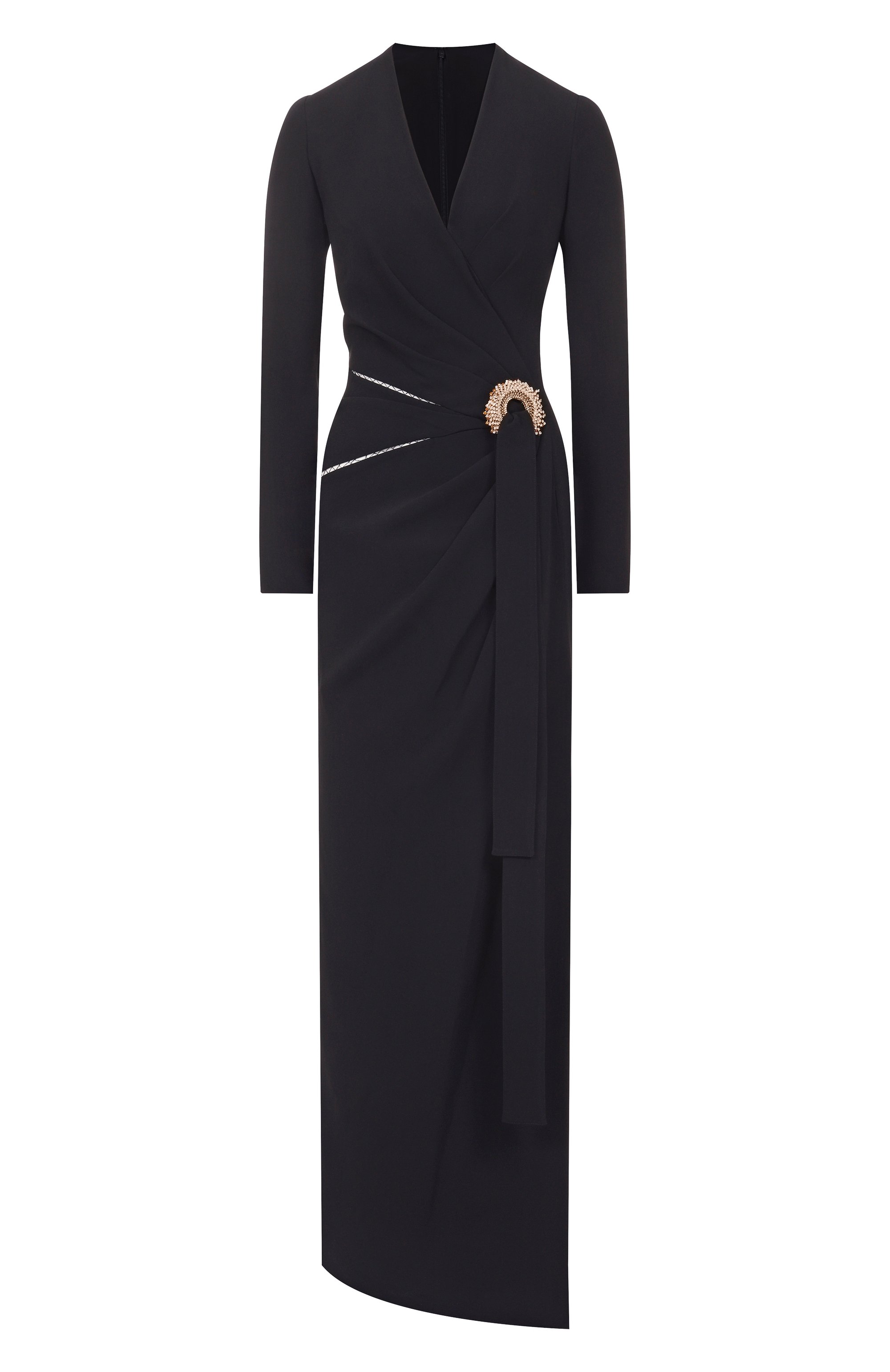 Платье из шелка и вискозы ELIE SAAB, арт. D0778AP25/CD003, фото 1