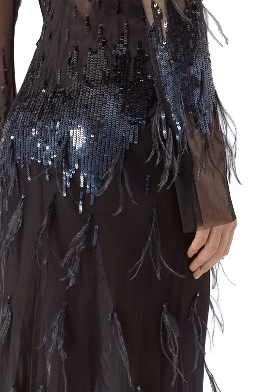 Платье Pinko 105579/A2SY Чёрный  105579/A2SY Фото 4